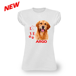 T-shirt Bianca Donna Cotone Fiammato